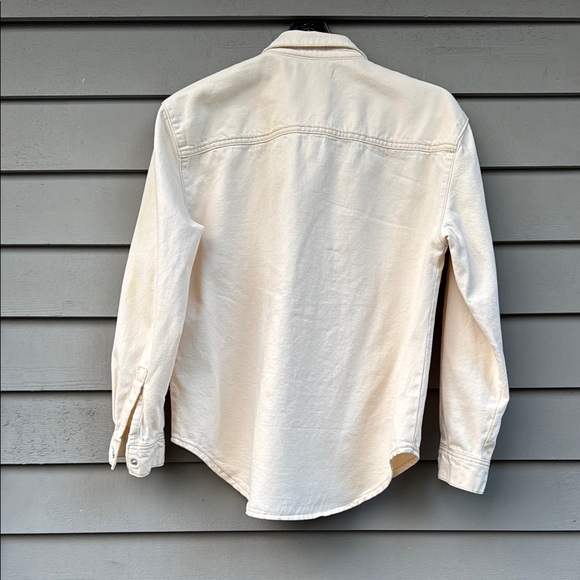 Mango Wash effect denim overshirt - Picture 2 of 3